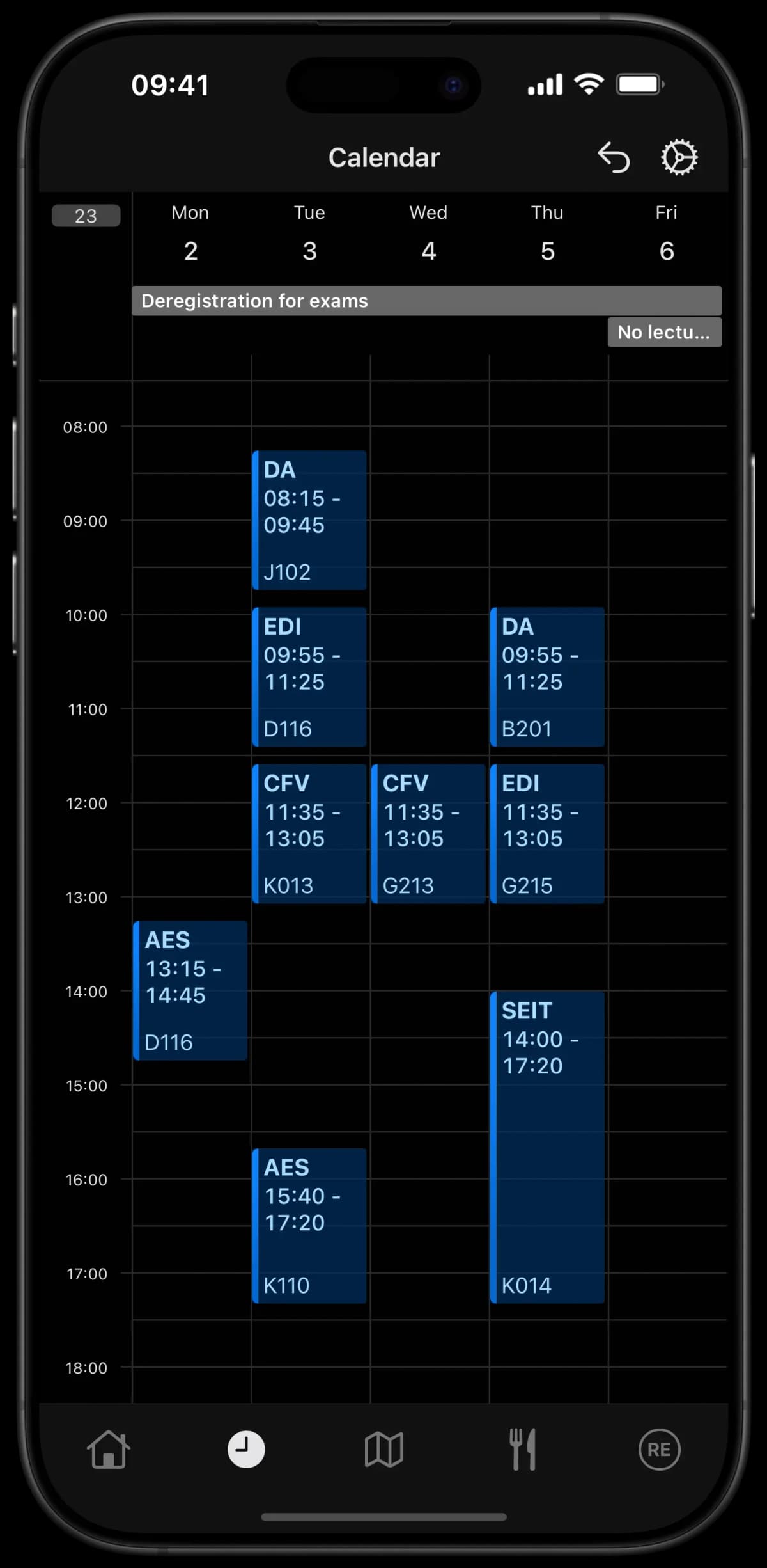 Schedule & Exams